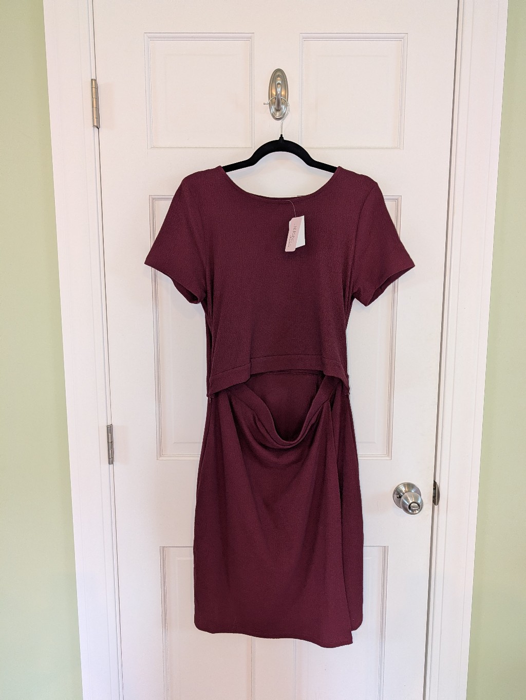 A Pea In The Pod Nursing Maternity Professional Work Dress Sz L Nwt